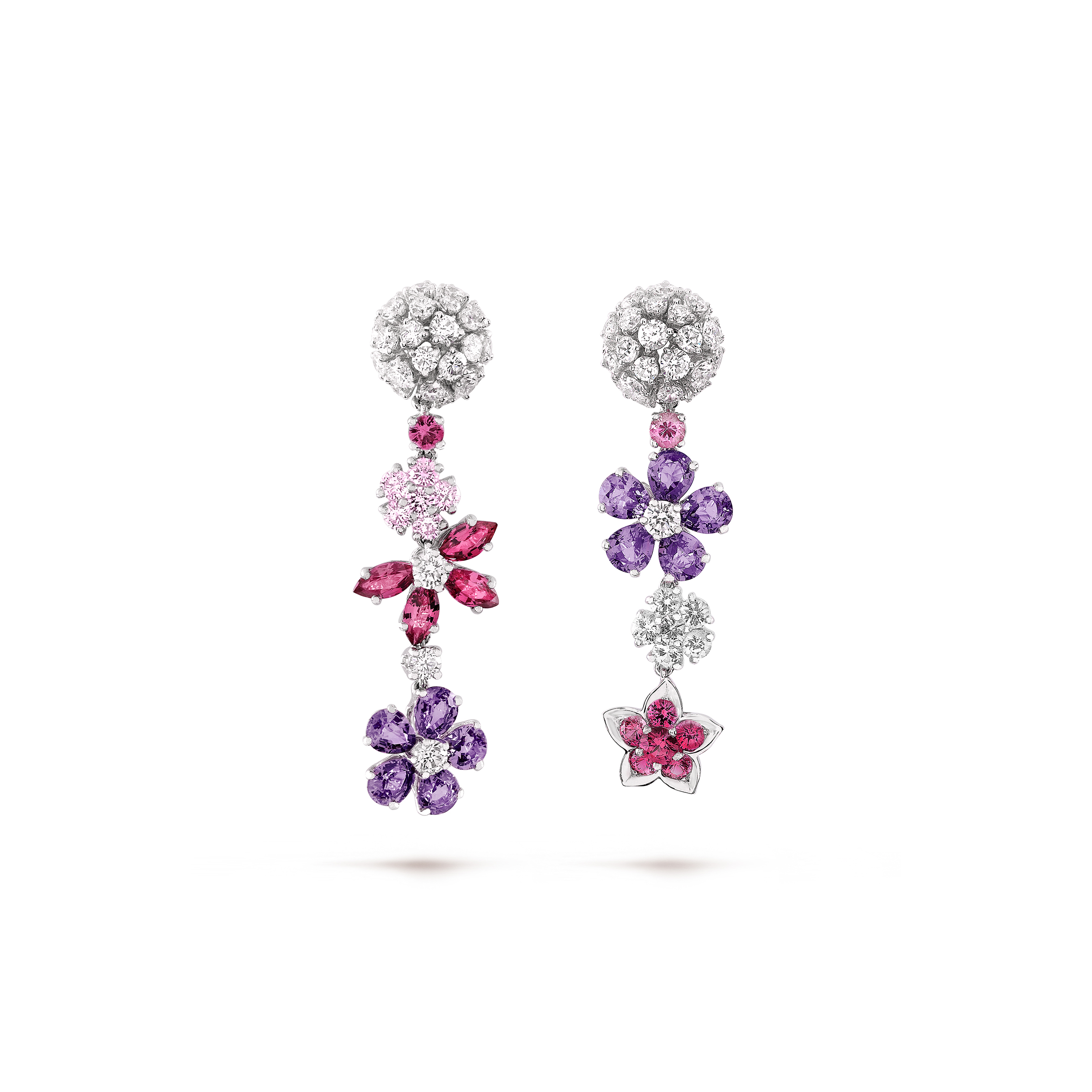 VAN CLEEF ARPELS FOLIE DES PRÉS EARRINGS VCARP05I00 VAN CLEEF ARPELS FOLIE DES PRÉS EARRINGS VCARP05I00